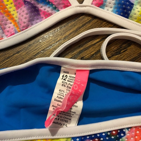 Bundle of 2 Seafolly 💦 bikinis 👙 size 12 - Picture 2 of 7